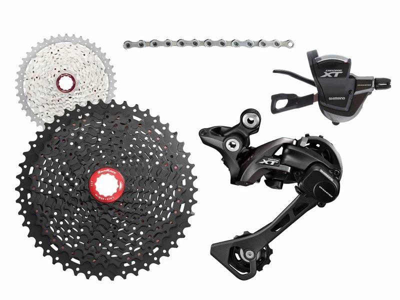 Shimano Mini Groupe XT M8000 1x11v Avec Cassette Sunrace MX8 2022