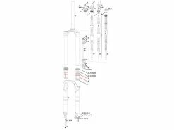 Rock-shox Rock Shox Bagues De Guidage Pour Fourche 32 Mm Revelation / Sektor