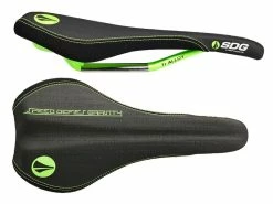 SDG Selle Fly Mtn Titane / Alu - Noir / Vert 2020