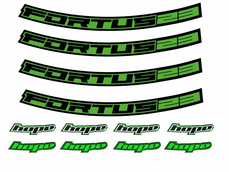 Hope Kit Stickers Pour Jantes Fortus 23 – 29" 2023 – Image 5