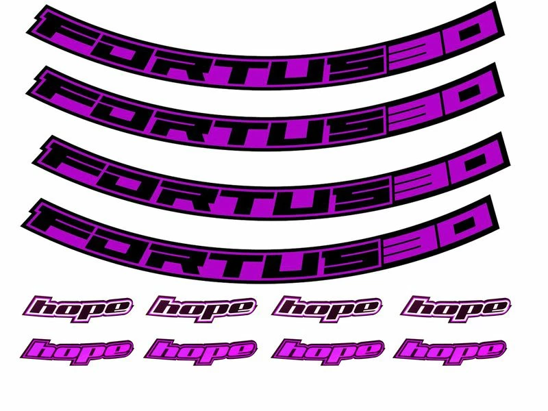 Hope Kit Stickers Pour Jantes Fortus 30 – 26" 2023 – Image 5
